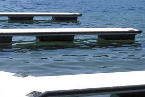Custom Floating Dock with Finger Extensions